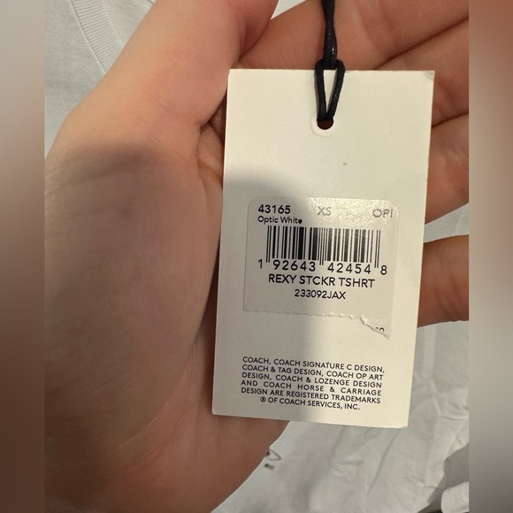 NWT- MENS COACH REXY SHORT SLEEVE- XS - Picture 5 of 10